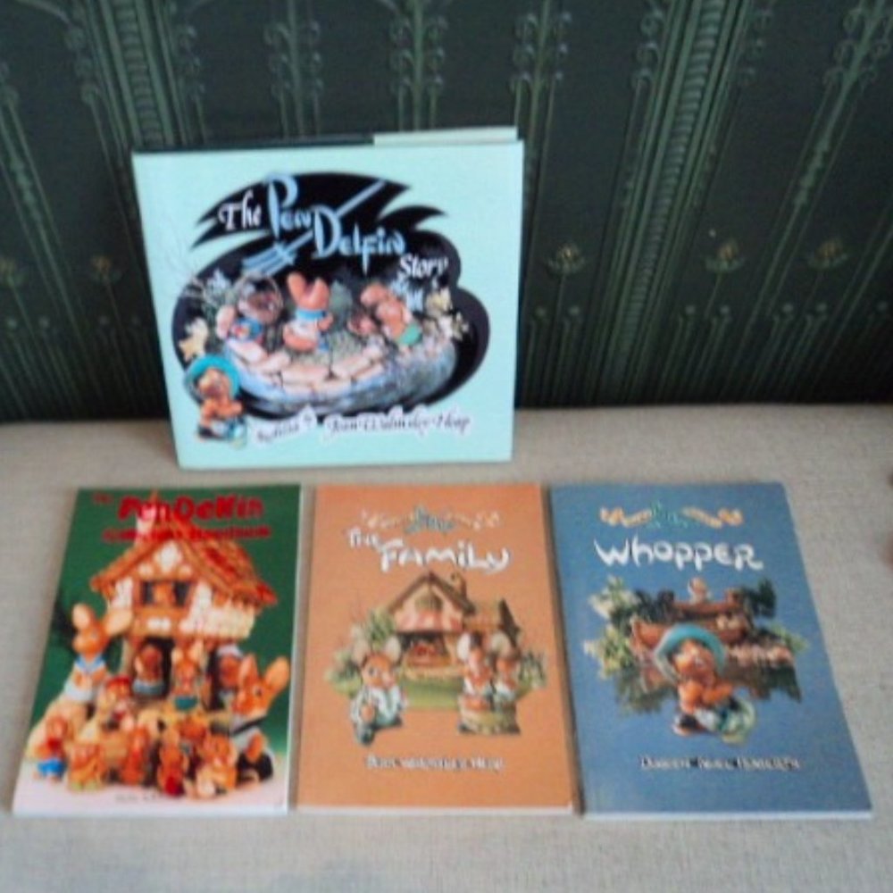 Pendelfin Collectors books~ lot of 4